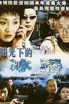 阳光下的冰器