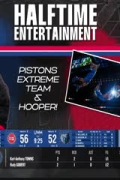 NBA常规赛 灰熊VS活塞 20231207