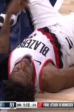 NBA常规赛 开拓者VS森林狼 20240305