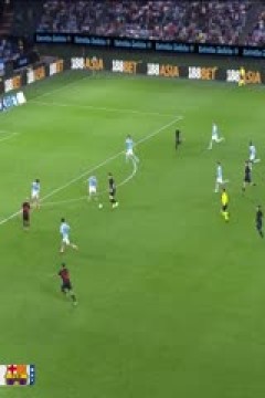 西甲联赛 塞尔塔VS巴塞罗那 20241124