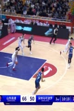 CBA常规赛 山东高速VS深圳马可波罗 20231112(王新通)
