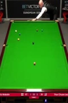 斯诺克克里斯·沃克林5-2涂振龙20230728
