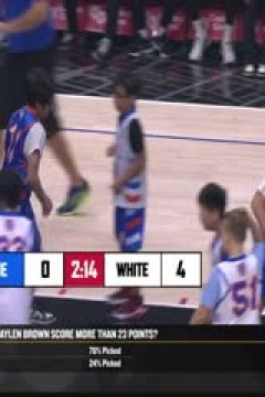 NBA常规赛 篮网VS快船 20240122