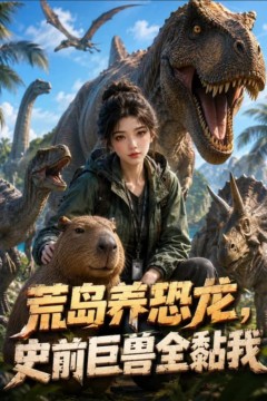 荒岛养恐龙，史前巨兽全黏我