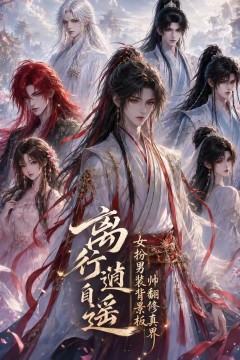 离行自逍遥，女扮男装背景板帅翻修真界